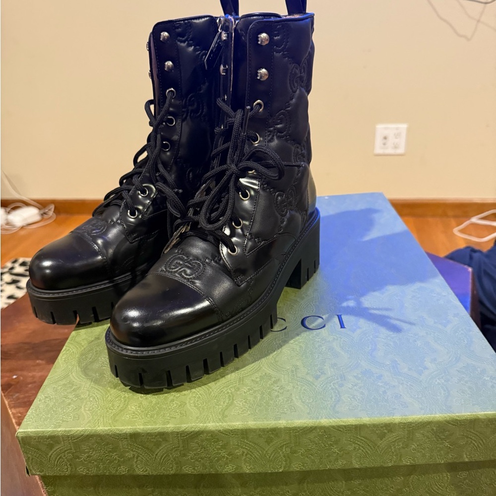 Gucci Combat Boot